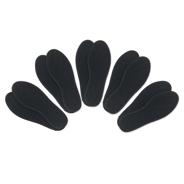 Les Tongs Zimt-Sohlen Spandex Einlagen 5er Pack